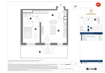 Mieszkanie w inwestycji: Apartamenty Park Matecznego Etap 2.2