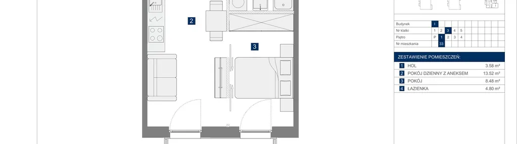 Mieszkanie w inwestycji: Apartamenty Park Matecznego Etap 2.2