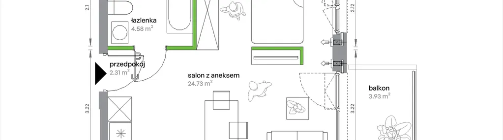 Mieszkanie w inwestycji: Sochaczewska Vita