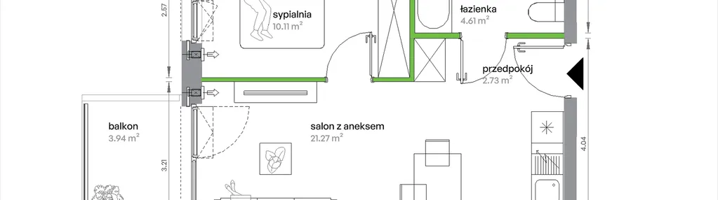 Mieszkanie w inwestycji: Sochaczewska Vita