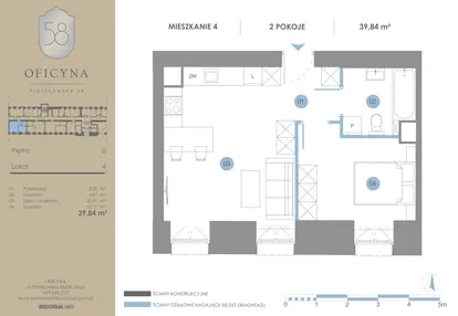 Mieszkanie w inwestycji: Oficyna - Apartamenty Inwestycyjne Apart Hotel
