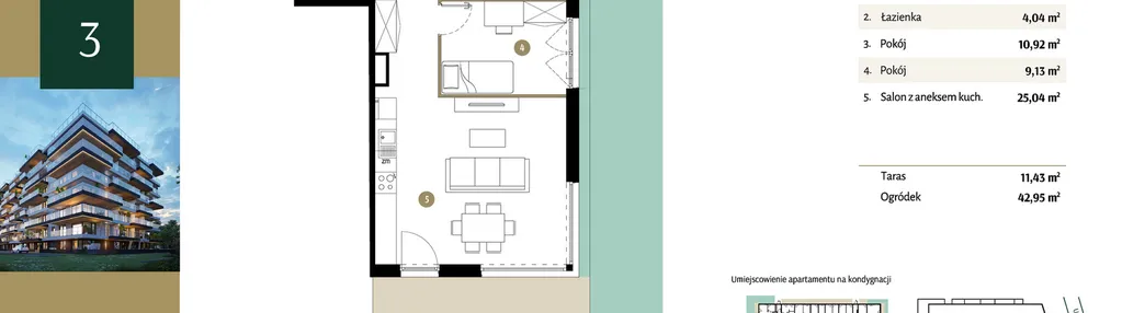 Mieszkanie w inwestycji: Rezydencja Świerkowa - etap II