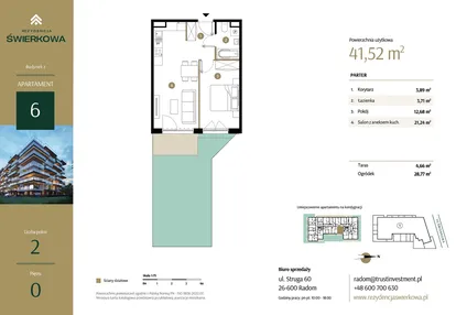 Mieszkanie w inwestycji: Rezydencja Świerkowa - etap II