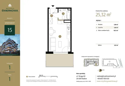 Mieszkanie w inwestycji: Rezydencja Świerkowa - etap II