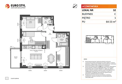 Mieszkanie w inwestycji: Przystań Brzeźno etap II