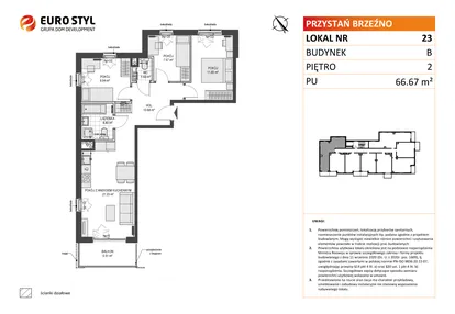 Mieszkanie w inwestycji: Przystań Brzeźno etap II