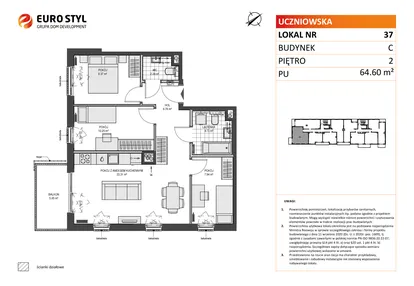 Mieszkanie w inwestycji: Przystań Brzeźno etap II