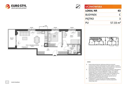 Mieszkanie w inwestycji: Przystań Brzeźno etap II