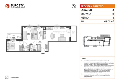 Mieszkanie w inwestycji: Przystań Brzeźno etap II