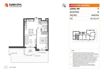 Mieszkanie w inwestycji: Przystań Brzeźno etap II