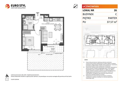 Mieszkanie w inwestycji: Przystań Brzeźno etap II