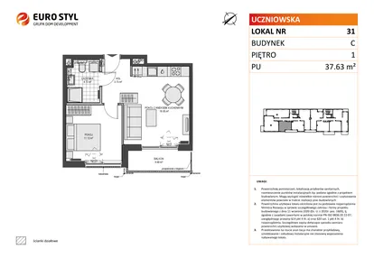 Mieszkanie w inwestycji: Przystań Brzeźno etap II