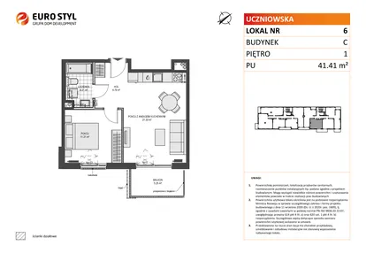 Mieszkanie w inwestycji: Przystań Brzeźno etap II