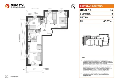 Mieszkanie w inwestycji: Przystań Brzeźno etap II