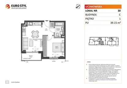 Mieszkanie w inwestycji: Przystań Brzeźno etap II