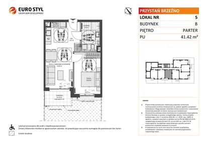 Mieszkanie w inwestycji: Przystań Brzeźno etap II