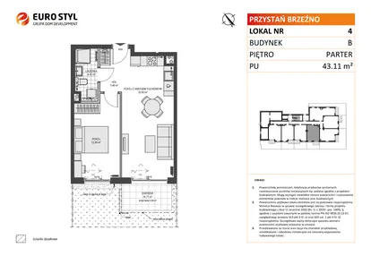 Mieszkanie w inwestycji: Przystań Brzeźno etap II
