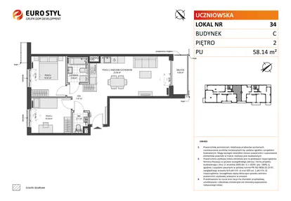 Mieszkanie w inwestycji: Przystań Brzeźno etap II
