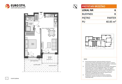 Mieszkanie w inwestycji: Przystań Brzeźno etap II