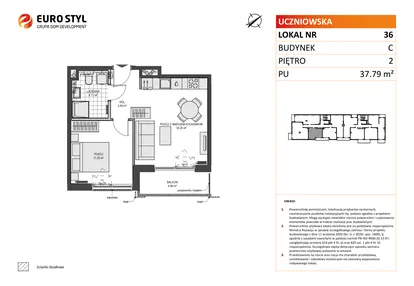 Mieszkanie w inwestycji: Przystań Brzeźno etap II