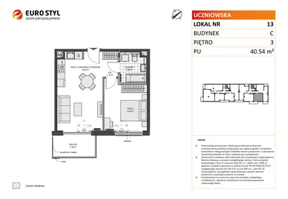 Mieszkanie w inwestycji: Przystań Brzeźno etap II