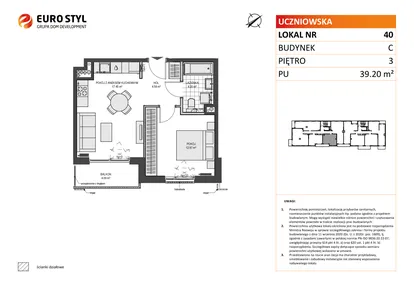 Mieszkanie w inwestycji: Przystań Brzeźno etap II