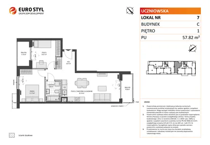 Mieszkanie w inwestycji: Przystań Brzeźno etap II