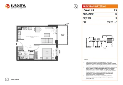 Mieszkanie w inwestycji: Przystań Brzeźno etap II