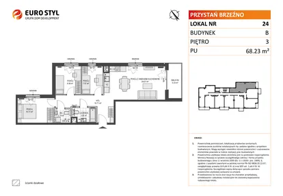 Mieszkanie w inwestycji: Przystań Brzeźno etap II