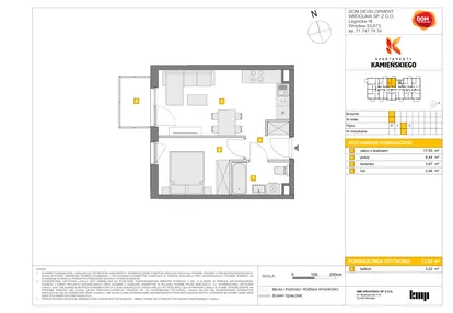 Mieszkanie w inwestycji: Apartamenty Kamieńskiego