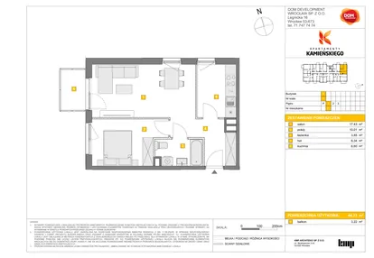 Mieszkanie w inwestycji: Apartamenty Kamieńskiego