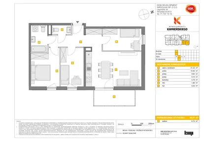 Mieszkanie w inwestycji: Apartamenty Kamieńskiego