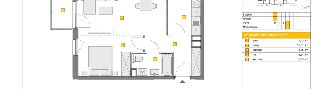 Mieszkanie w inwestycji: Apartamenty Kamieńskiego