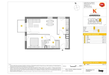 Mieszkanie w inwestycji: Apartamenty Kamieńskiego
