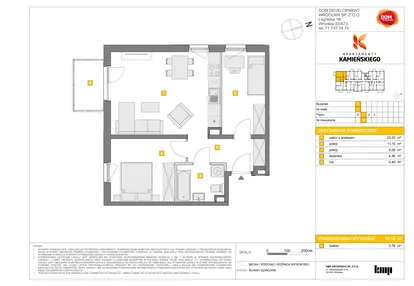 Mieszkanie w inwestycji: Apartamenty Kamieńskiego