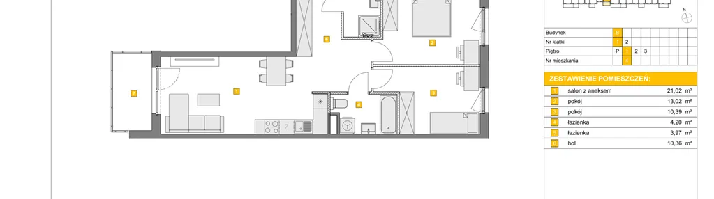 Mieszkanie w inwestycji: Apartamenty Kamieńskiego