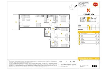 Mieszkanie w inwestycji: Apartamenty Kamieńskiego
