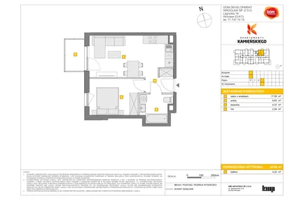 Mieszkanie w inwestycji: Apartamenty Kamieńskiego