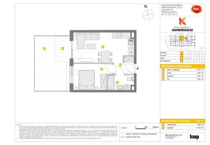 Mieszkanie w inwestycji: Apartamenty Kamieńskiego