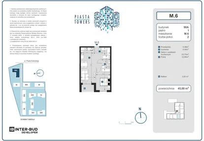 Mieszkanie w inwestycji: Piasta Towers bud. 90A