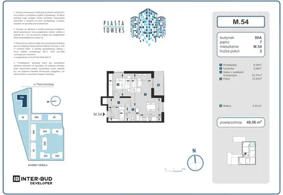 Mieszkanie w inwestycji: Piasta Towers bud. 90A