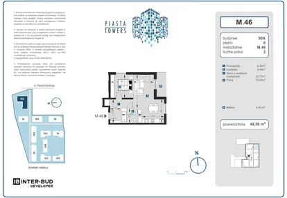 Mieszkanie w inwestycji: Piasta Towers bud. 90A