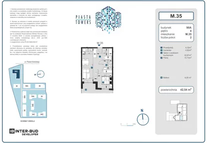Mieszkanie w inwestycji: Piasta Towers bud. 90A