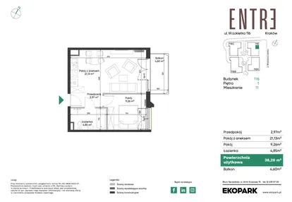 Mieszkanie w inwestycji: Entre