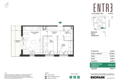 Mieszkanie w inwestycji: Entre