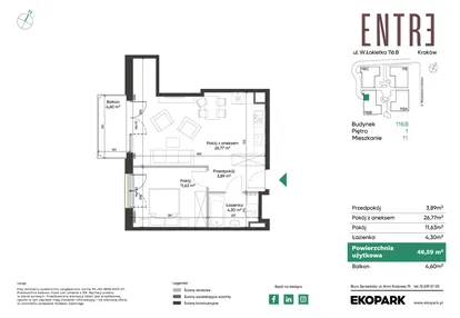 Mieszkanie w inwestycji: Entre