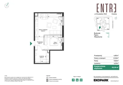 Mieszkanie w inwestycji: Entre