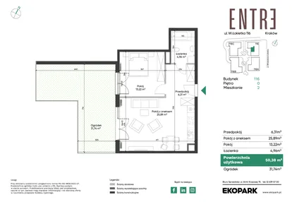 Mieszkanie w inwestycji: Entre