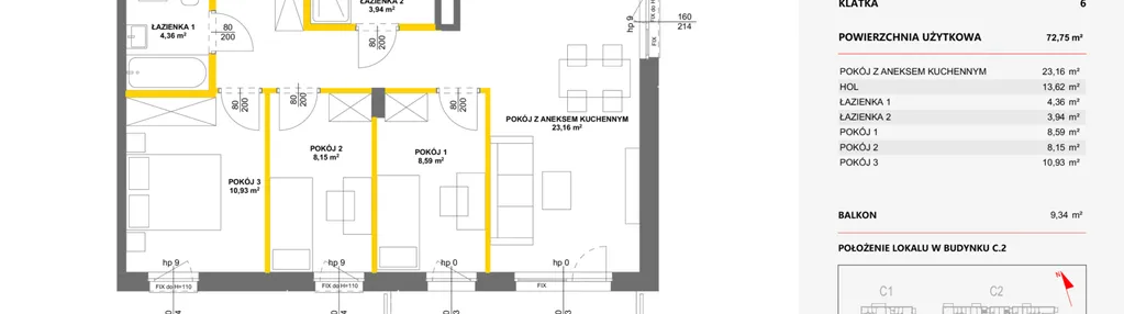 Mieszkanie w inwestycji: Miasteczko Julianów etap 2