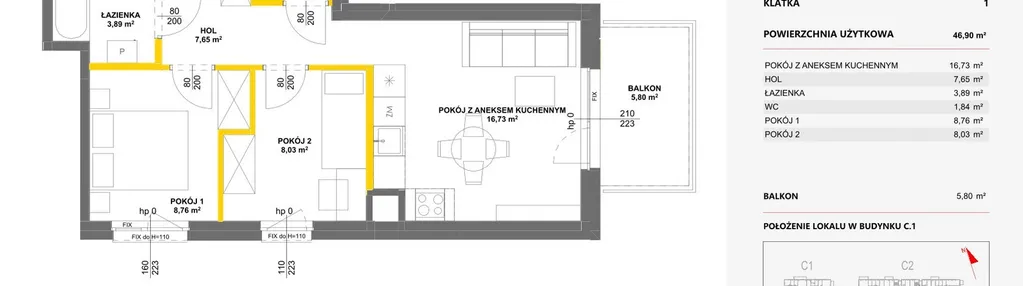 Mieszkanie w inwestycji: Miasteczko Julianów etap 2